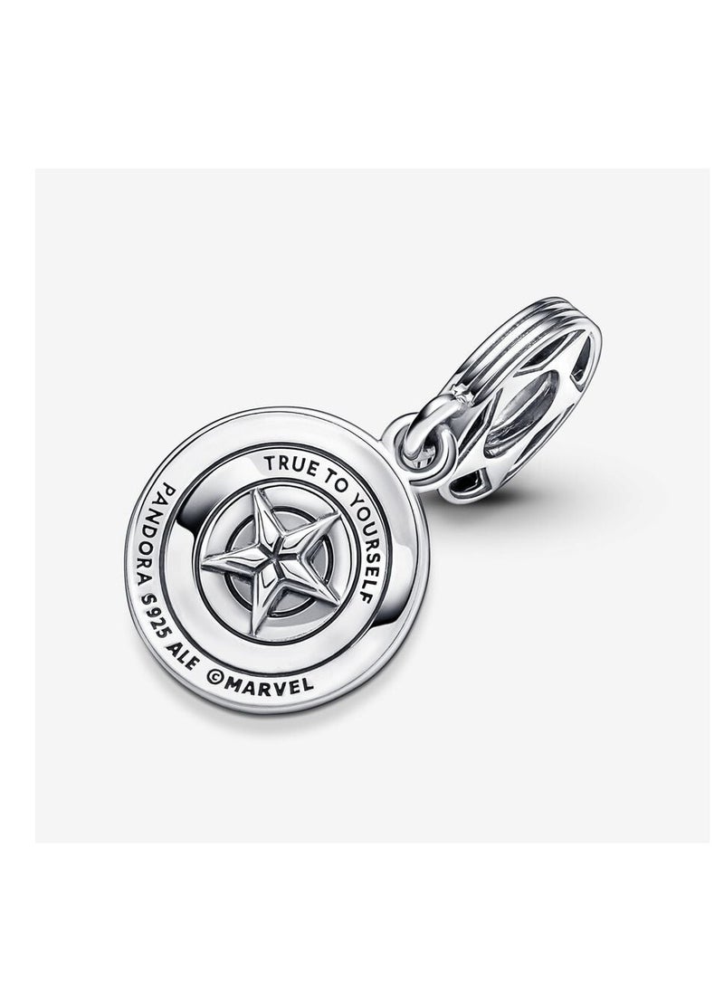PANDORA - Pandora Marvel Union series of Captain America's shield necklace - Image 1