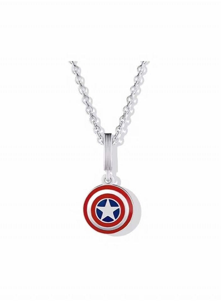 PANDORA - Pandora Marvel Union series of Captain America's shield necklace - Image 1