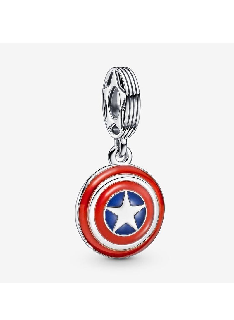 PANDORA - Pandora Marvel Union series of Captain America's shield necklace - Image 1