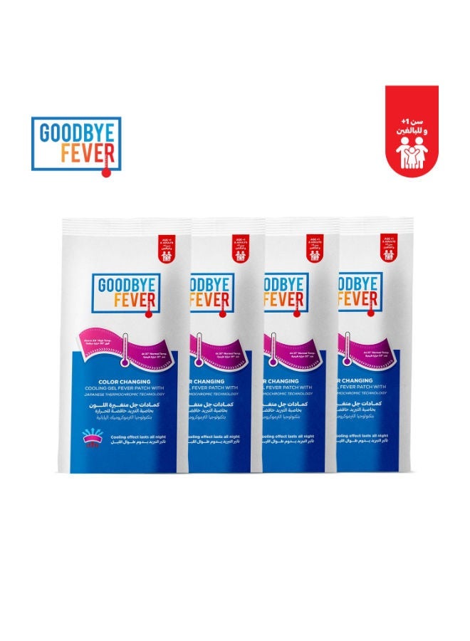 Goodbye Fever Cooling Patches with Color-Changing Technology - Image 4