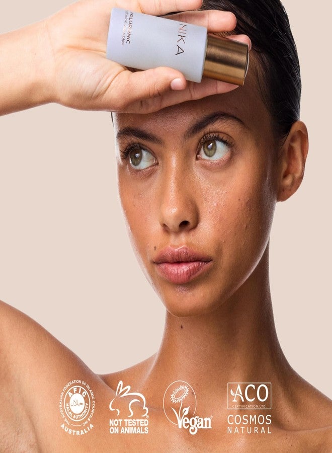 INIKA Hyaluronic Hydration Complex | Clinically Proven. 100% Natural. Lightweight, Oil-Free Serum Boosts Hydration, Protects Skin Barrier and Minimizes Fine Lines + Wrinkles. 30mL - Image 5