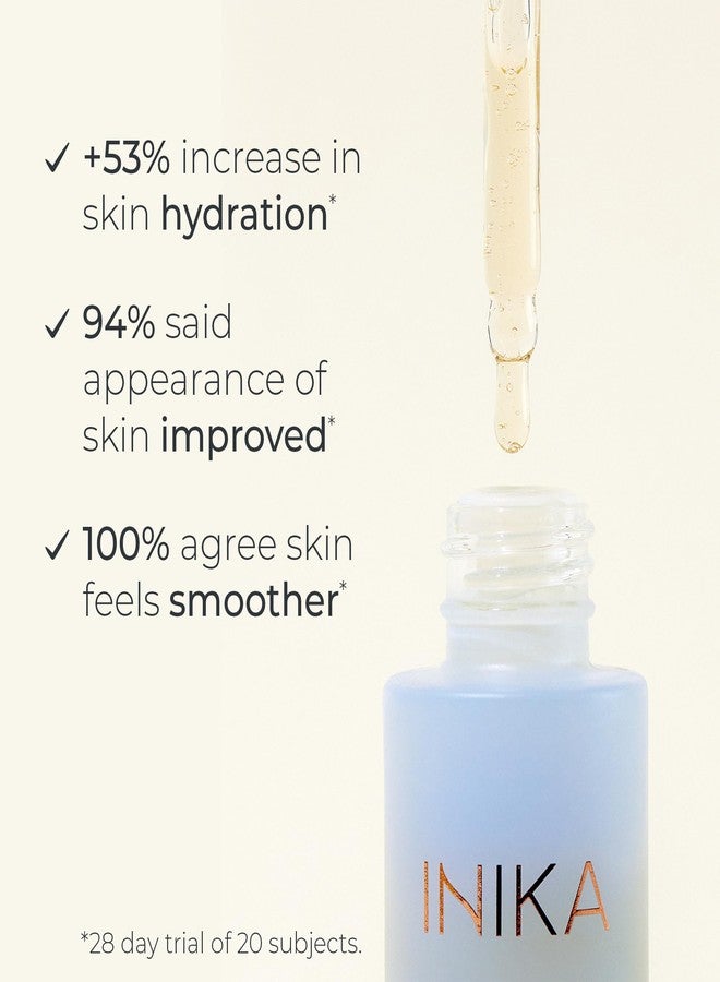 INIKA Hyaluronic Hydration Complex | Clinically Proven. 100% Natural. Lightweight, Oil-Free Serum Boosts Hydration, Protects Skin Barrier and Minimizes Fine Lines + Wrinkles. 30mL - Image 3