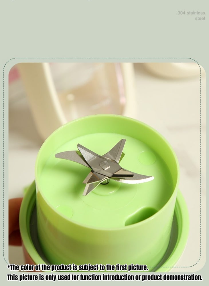 JUICE Portable Fruit Blender Personal Juice Cup for Smoothies Wireless Rechargeable Mixer For Travel Sports Office School Juice Cup Powerful Blades Cordless Juicer For All Kinds Of Fruits - Image 3