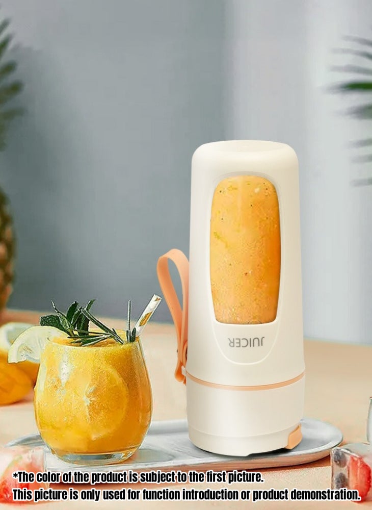 JUICE Portable Fruit Blender Personal Juice Cup for Smoothies Wireless Rechargeable Mixer For Travel Sports Office School Juice Cup Powerful Blades Cordless Juicer For All Kinds Of Fruits - Image 5