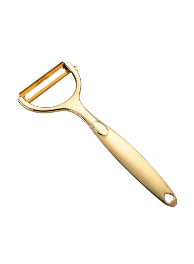 Vegetable Peeler with Serrated Blade, Y-Shaped Fruit & Vegetable Peeler, Manual Kitchen Peeling Tool with Comfortable Handle, Easy to Use and Store - Image 1