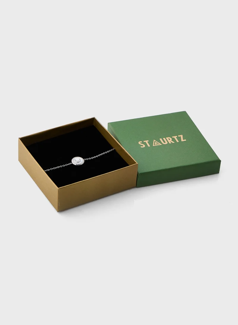 Staurtz Cresent Moon Bracelet