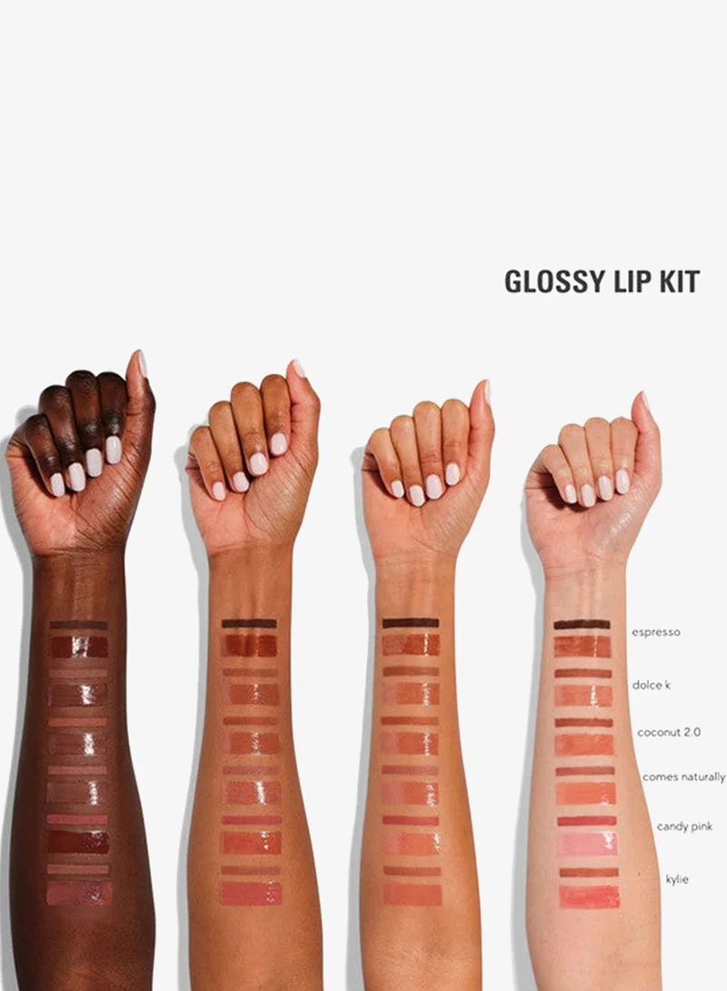 Kylie Cosmetics Glossy Lip Kit - Espresso