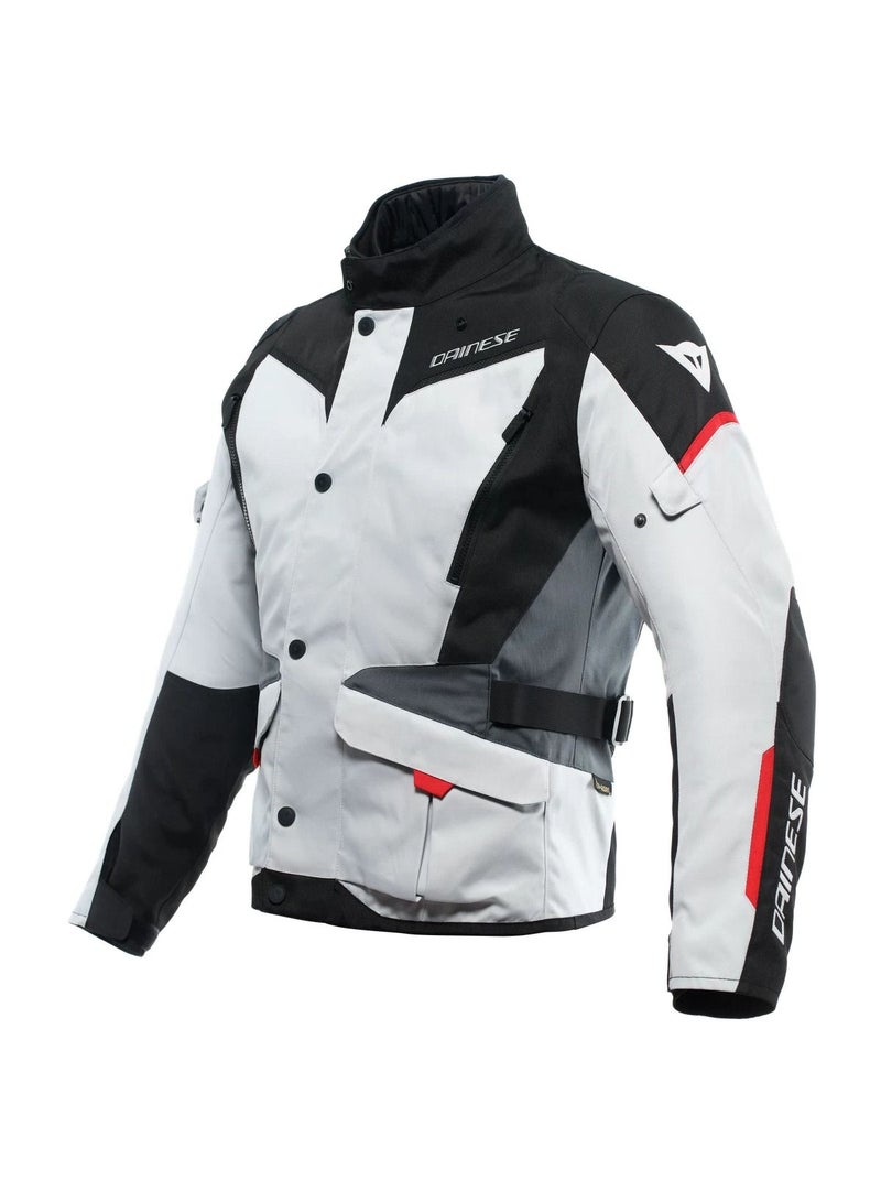 Dainese DAINESE TEMPEST 3 D-DRY JACKET GLACIER-GRAY/BLACK/LAVA-RED  - Image 1
