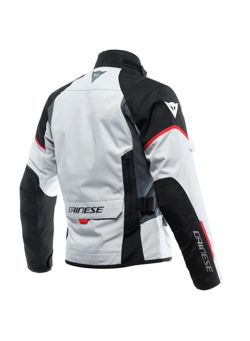 Dainese DAINESE TEMPEST 3 D-DRY JACKET GLACIER-GRAY/BLACK/LAVA-RED  - Image 2