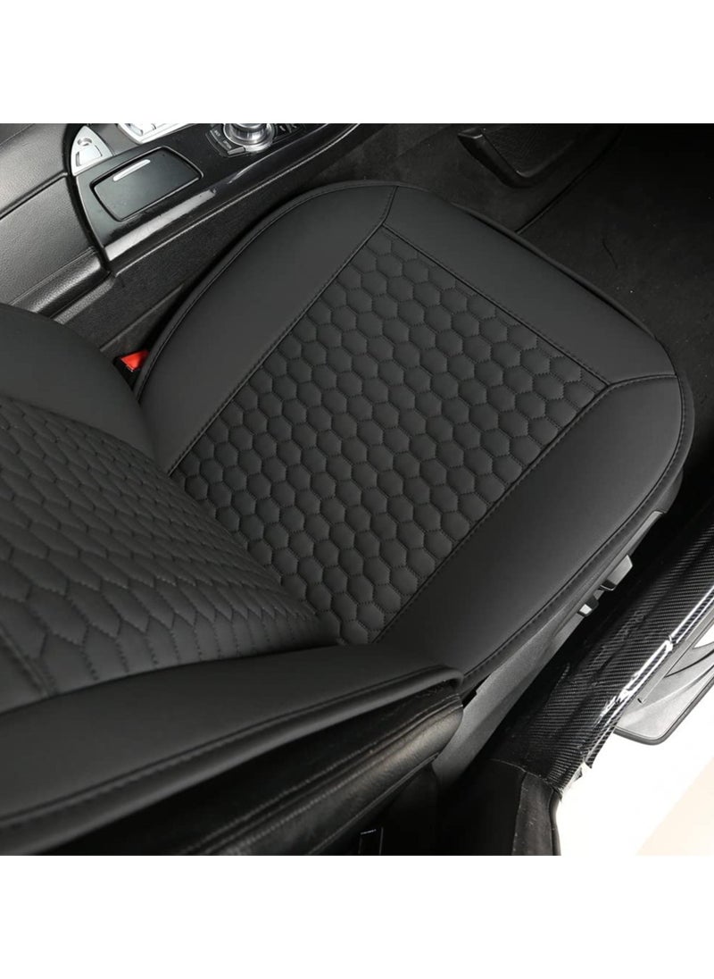 Assafco - Assafco Car Seats Covers, 1 Pair Universal Sideless Driver Seat Protectors - Image 1