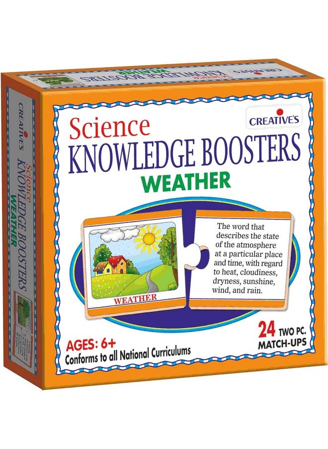Creative's Creative's Science Knowledge Booster - Weather Puzzle  - Image 1