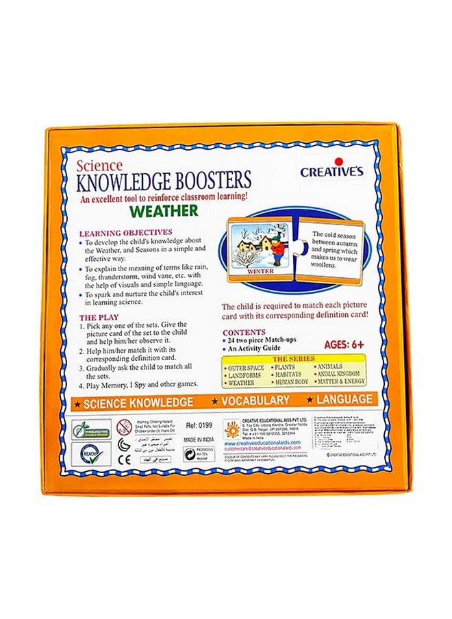Creative's Creative's Science Knowledge Booster - Weather Puzzle  - Image 4