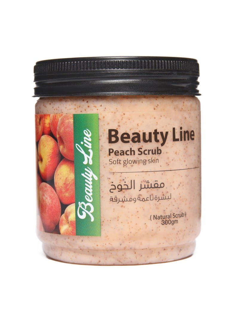 بيوتي لاين - سكراب للوجه بخلاصة الخوخ من بيوتى لاين، 300 جم - Image 1