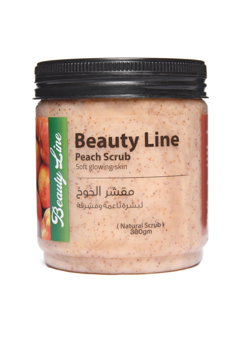 بيوتي لاين - سكراب للوجه بخلاصة الخوخ من بيوتى لاين، 300 جم - Image 1