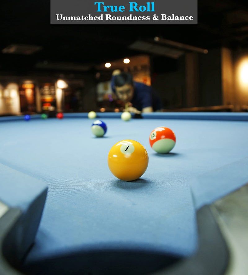 JAPER BEES Pool Balls Billiard Balls Pool Table Balls Set Regulation Size Classic Pro and Marble (Premium) - Image 3