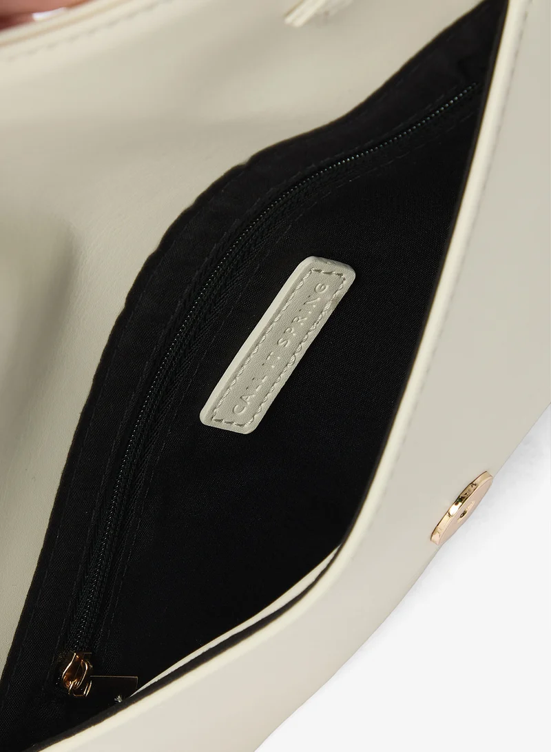 Call it Spring OTHER WHITE Mackenziee Crossbody Bag for Women | Best Price UAE
