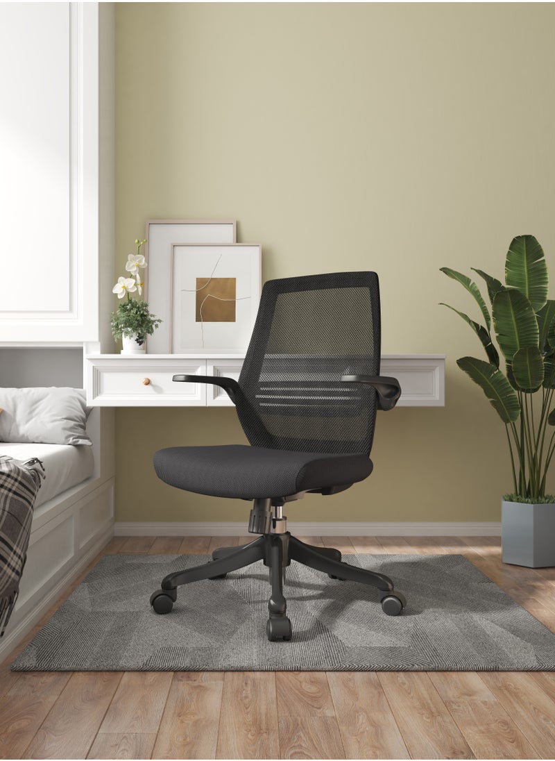 SIHOO - Sihoo professional factory mid-back task chair adjustable armrest ergonomic super comfort swivel office meeting stuff chair - Image 1