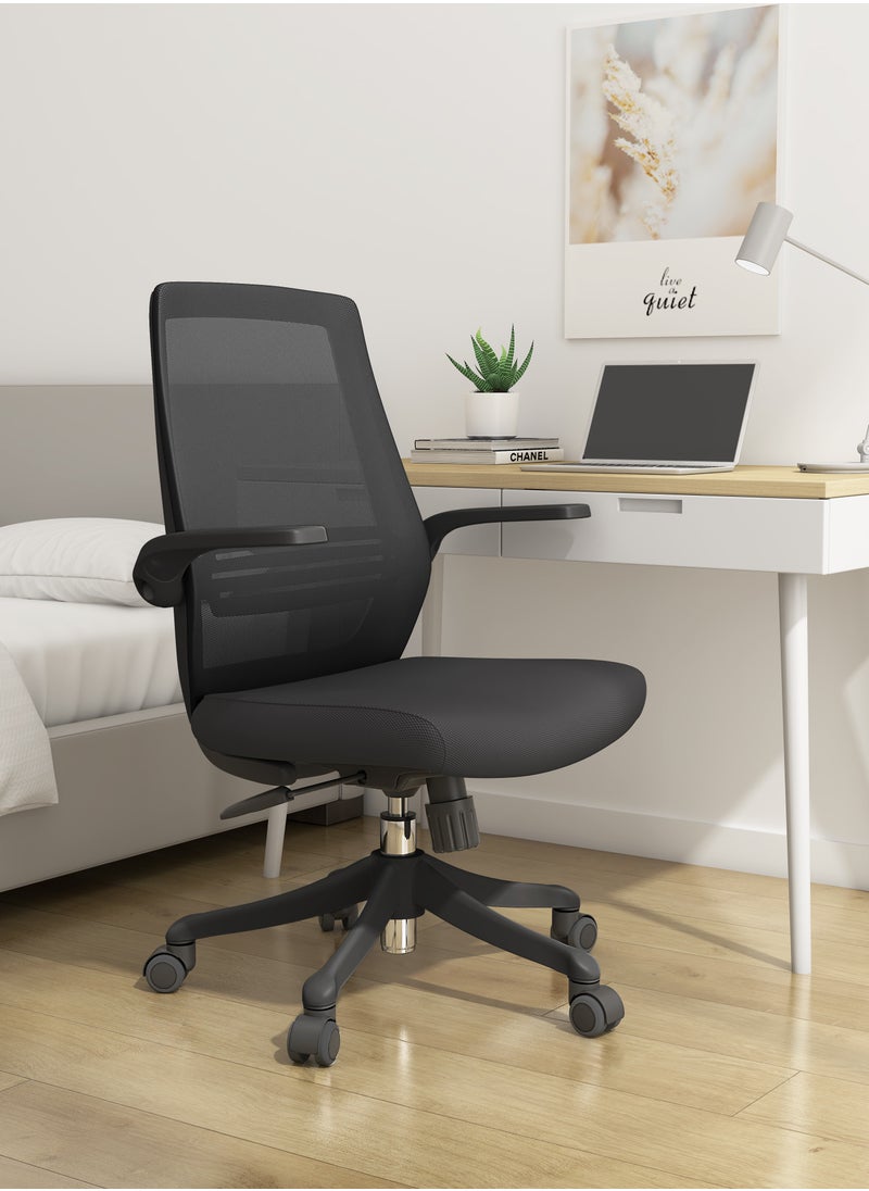 SIHOO - Sihoo professional factory mid-back task chair adjustable armrest ergonomic super comfort swivel office meeting stuff chair - Image 1