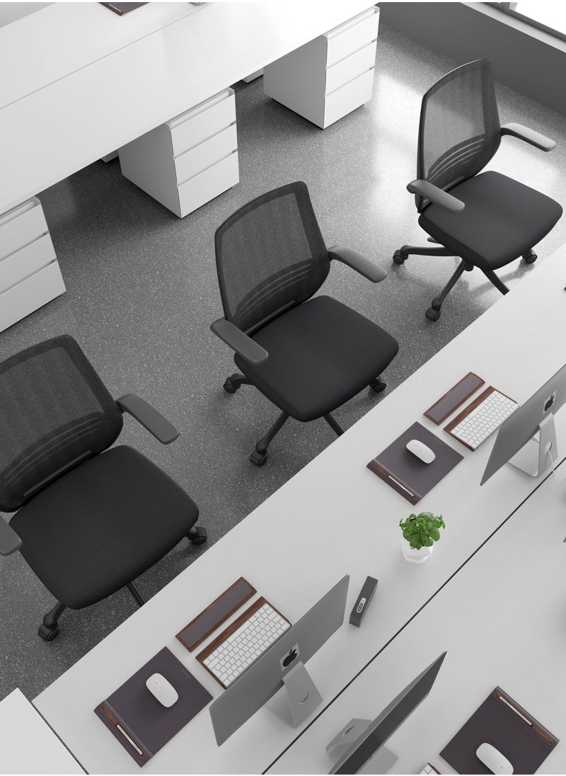 SIHOO - Sihoo professional factory mid-back task chair adjustable armrest ergonomic super comfort swivel office meeting stuff chair - Image 1