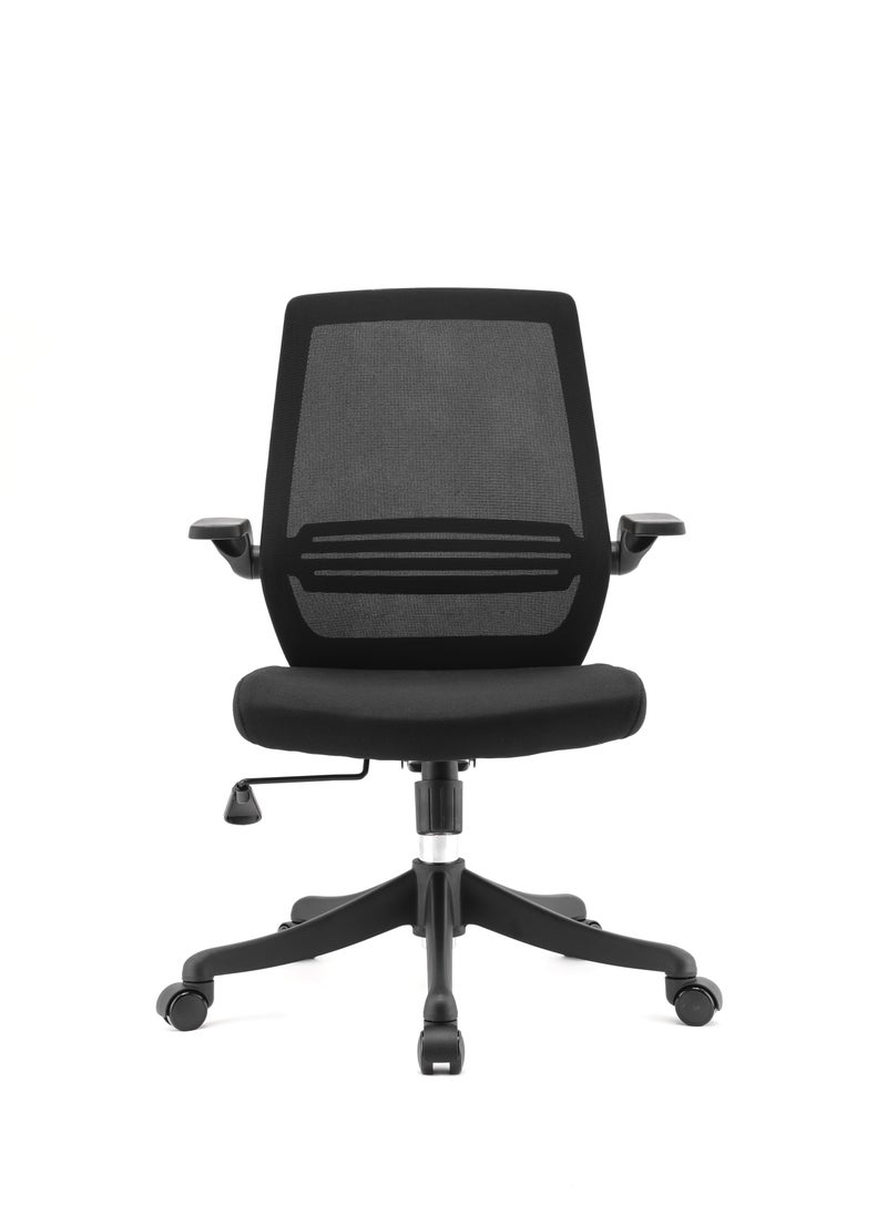 SIHOO - Sihoo professional factory mid-back task chair adjustable armrest ergonomic super comfort swivel office meeting stuff chair - Image 1