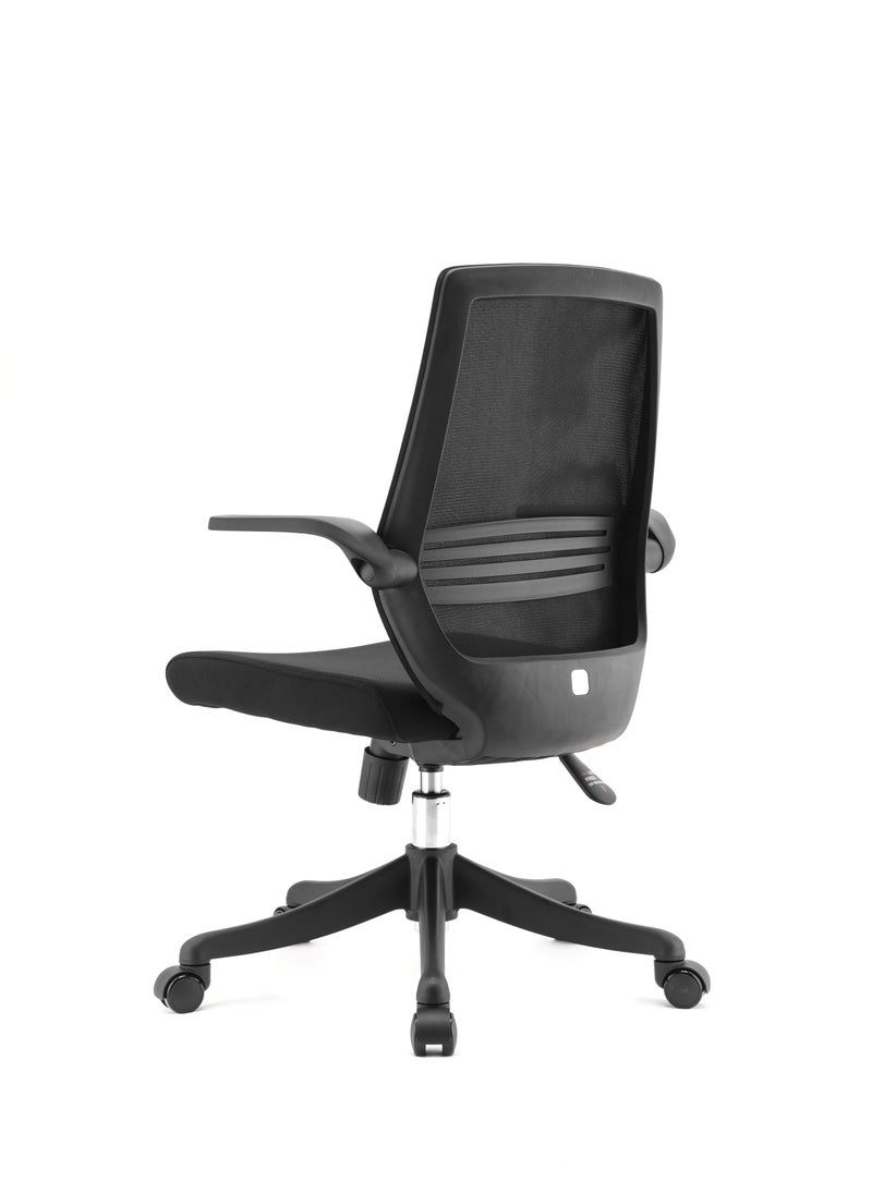 SIHOO - Sihoo professional factory mid-back task chair adjustable armrest ergonomic super comfort swivel office meeting stuff chair - Image 1