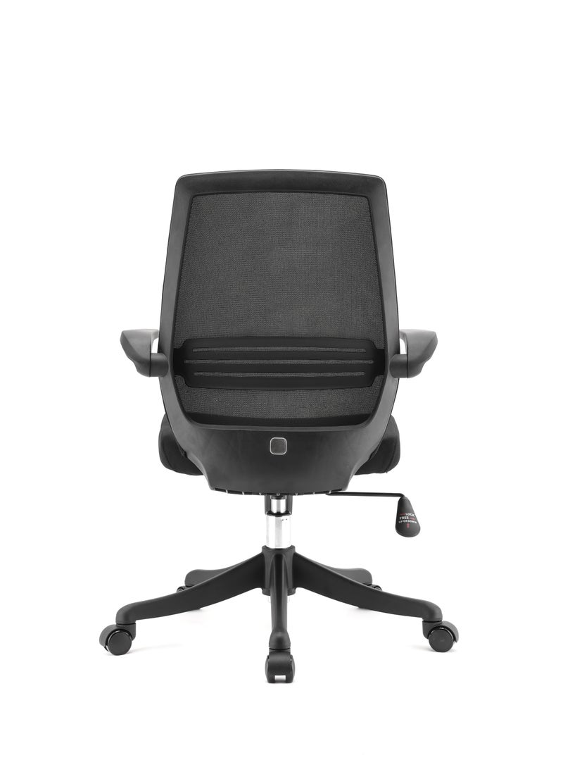 SIHOO - Sihoo professional factory mid-back task chair adjustable armrest ergonomic super comfort swivel office meeting stuff chair - Image 1