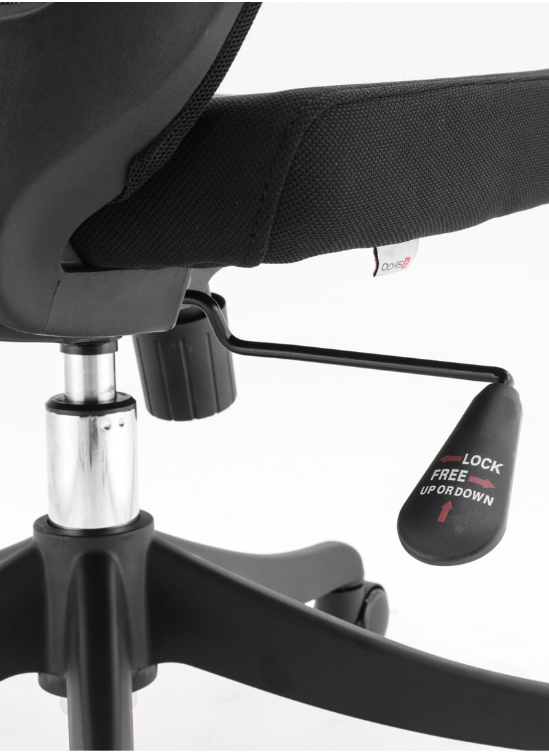 SIHOO - Sihoo professional factory mid-back task chair adjustable armrest ergonomic super comfort swivel office meeting stuff chair - Image 1