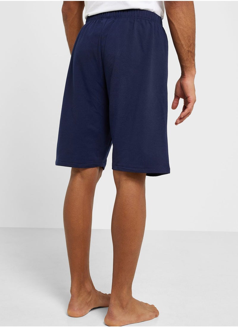LACOSTE - Logo Drawstring Shorts - Image 1