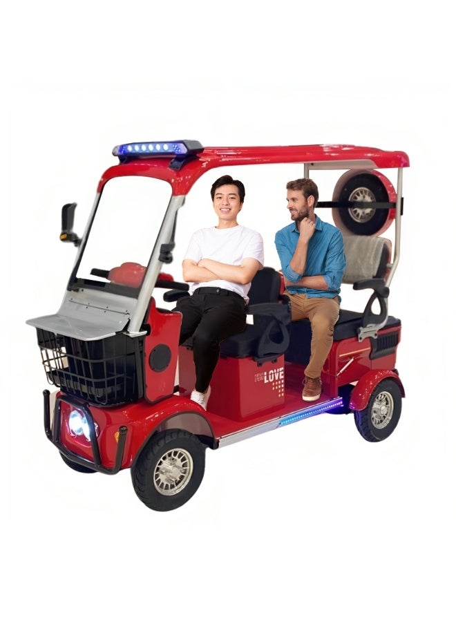 Megawheels Powerpod Trio Mini Electric Golf Carts 60V for 3 Passengers - Image 2