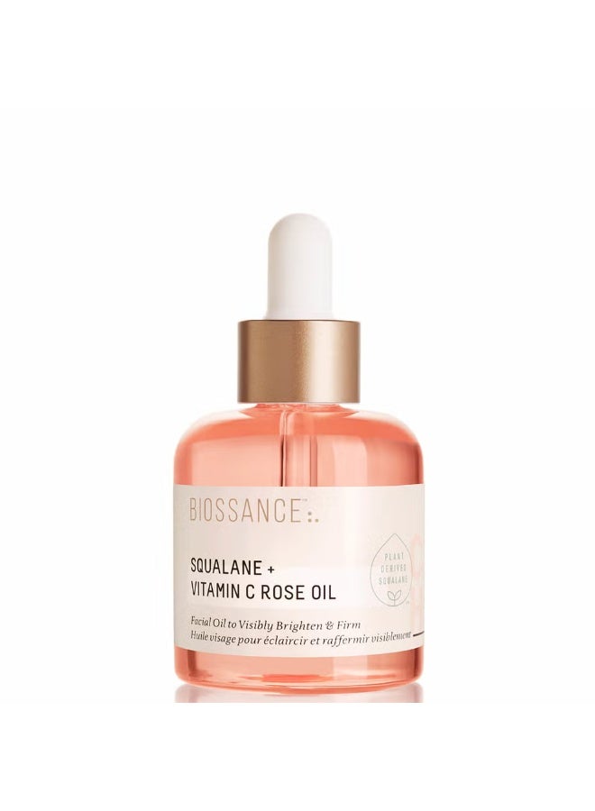 BIOSSANCE Biossance Squalane and Vitamin C Rose Oil 30ml  - Image 1