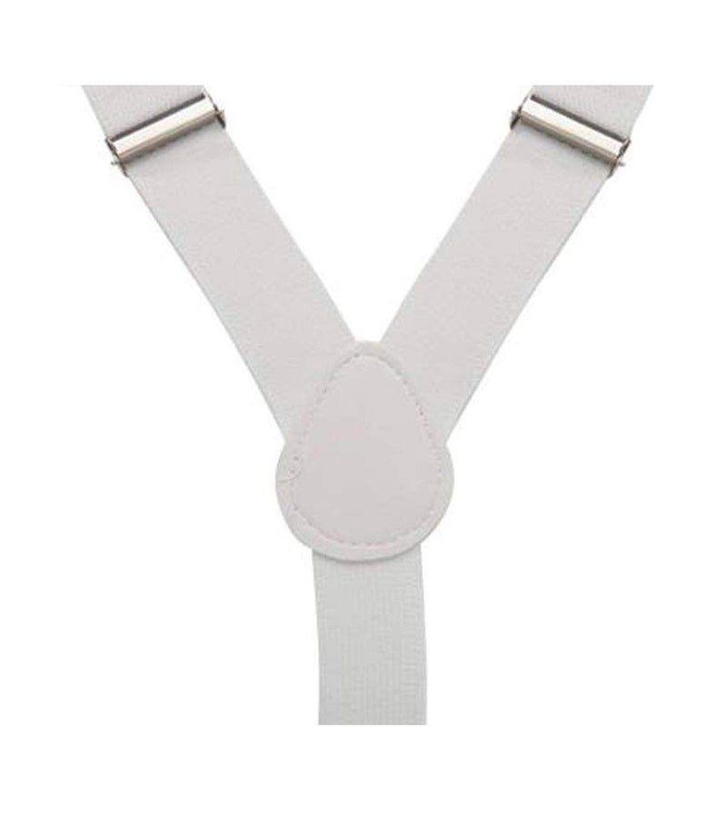 RR DESIGN suspenders for boys, kids,men and women (white, large men size) - Image 2