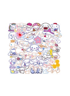 KASTWAVE 50 Pcs Cute Cinnamoroll Stickers, Kawaii Stickers for Laptop Water Bottles Luggage, Anime Cartoon Character Vinyl Scrapbook Stickers, Suitable for Kids Girls Teens Adults  - Image 1