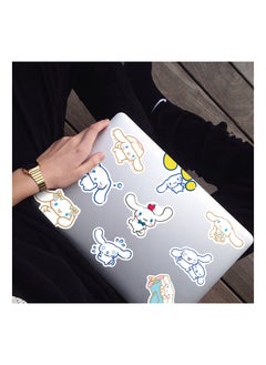 KASTWAVE 50 Pcs Cute Cinnamoroll Stickers, Kawaii Stickers for Laptop Water Bottles Luggage, Anime Cartoon Character Vinyl Scrapbook Stickers, Suitable for Kids Girls Teens Adults  - Image 4