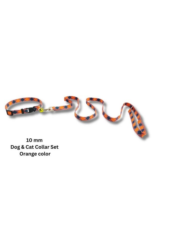 PET Dog Leash Collar For Puppy Set With Bell For Cats And Dogs. (10Mm, Color May Vary) - Image 3