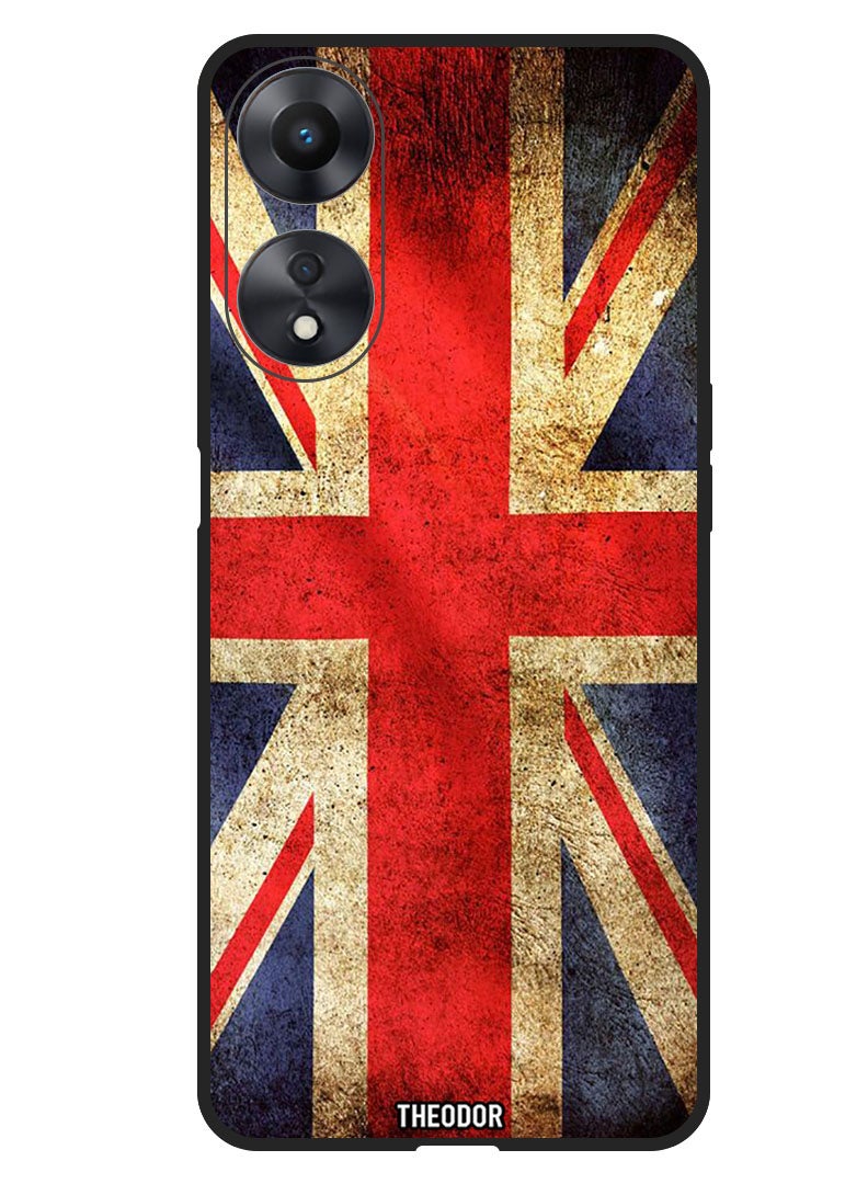 Theodor Protective Case Anti Scratch Shock Proof Bumper Cover For Oppo A18 GB Flag - Image 1