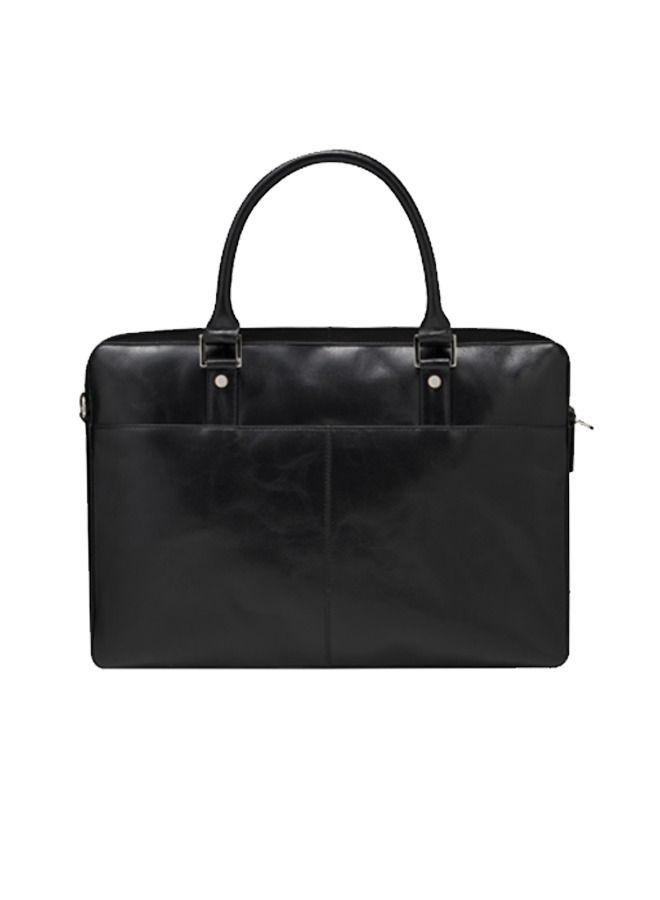 DBRAMANTE1928 dbramante1928 Rosenborg (2nd Gen) Full Grain Leather Bag 16" - Black  - Image 2
