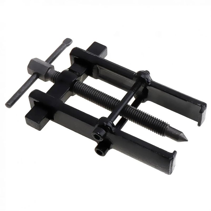 Inditrust 2 Jaw Carbon Steel Forged Bearing Gear Puller Remover Twin Legs Gear Removal Hand Tool Gear Puller Suitable For Inside & Outside Screwdriver set (6Inch (55 X 90 Mm)), 1 Piece - Image 4