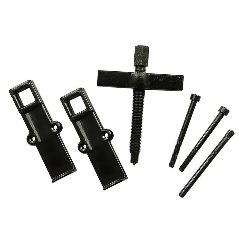 Inditrust 2 Jaw Carbon Steel Forged Bearing Gear Puller Remover Twin Legs Gear Removal Hand Tool Gear Puller Suitable For Inside & Outside Screwdriver set (6Inch (55 X 90 Mm)), 1 Piece - Image 3