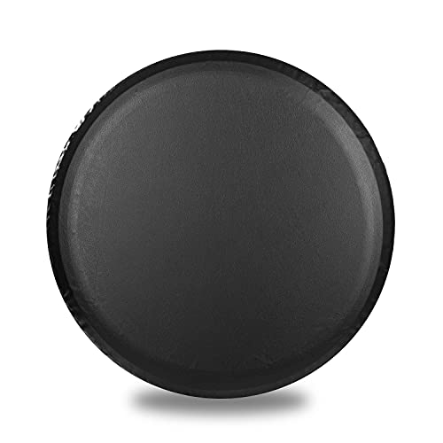 Moonet 34-35 inch Spare Tire Cover Thickening Leather Universal Fit for Jeep, Trailer, RV, SUV, Truck, Tough Tire Wheel Soft Cover (Fits Entire Tire Diameters 34"-35") - Image 1