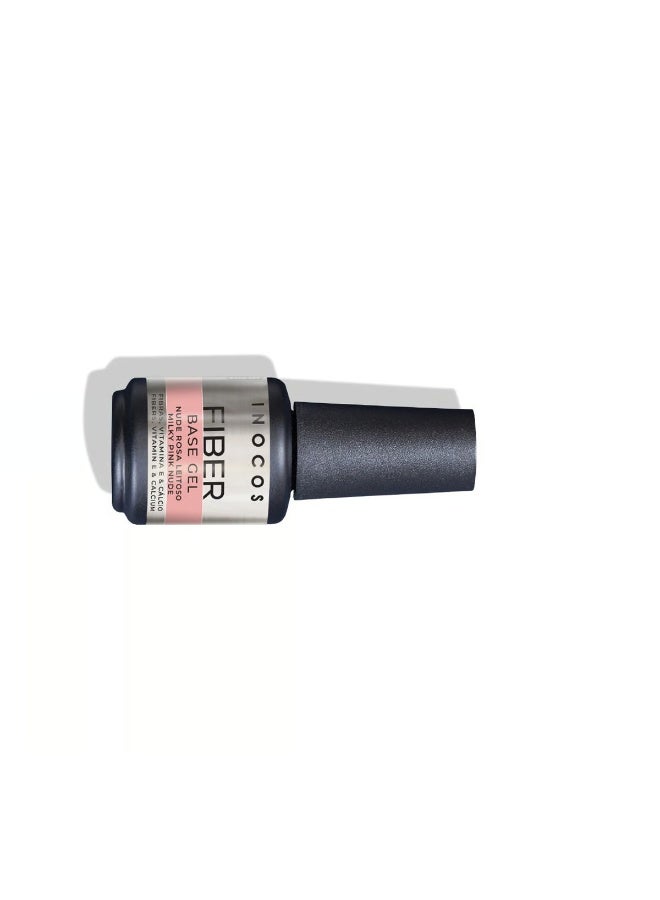 INOCOS Fiber Base Gel Milky Pink Nude 15ml - Image 2