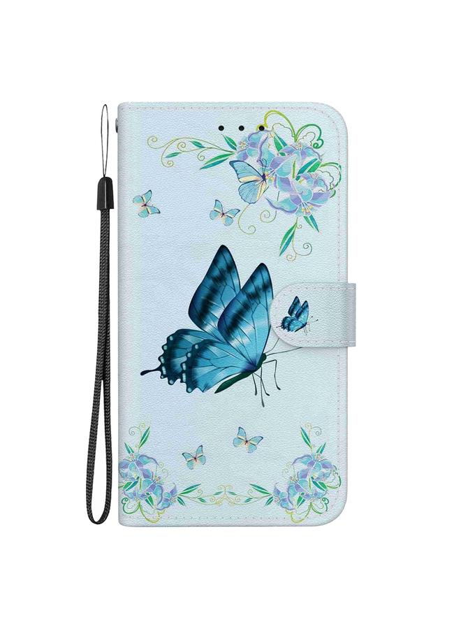 S-TOP Case For OPPO Reno12 5G Global Crystal Texture Colored Drawing Leather Phone Case - Image 2