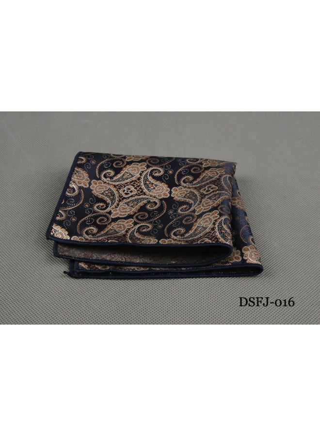 Men's Suit Quality Silk Square Scarf 1200 Needles High Laude Suit Flap Pocket Pants Square And Retail