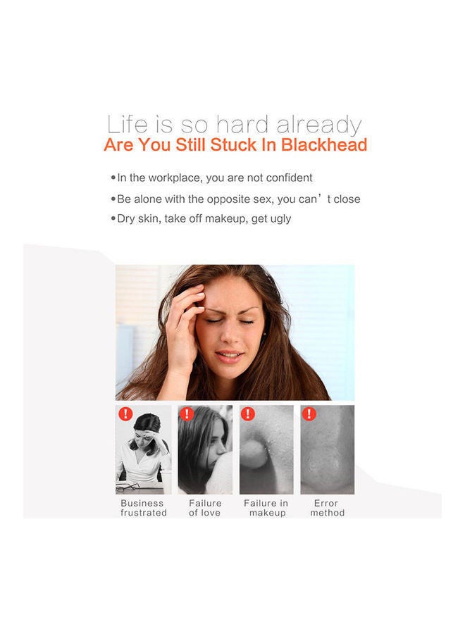 NIBEMINENT Women Men Blackhead Remover White 19.20x5.00x9.50cm - Image 4