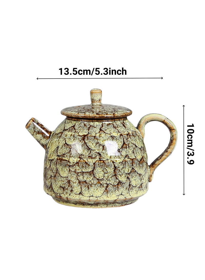 آنا 300 مل سوائل سعة كبيرة من خزف راك المصنوع يدوياً بتزجيج تيانمو المتغير - إبريق قهوة وشاي - Image 2