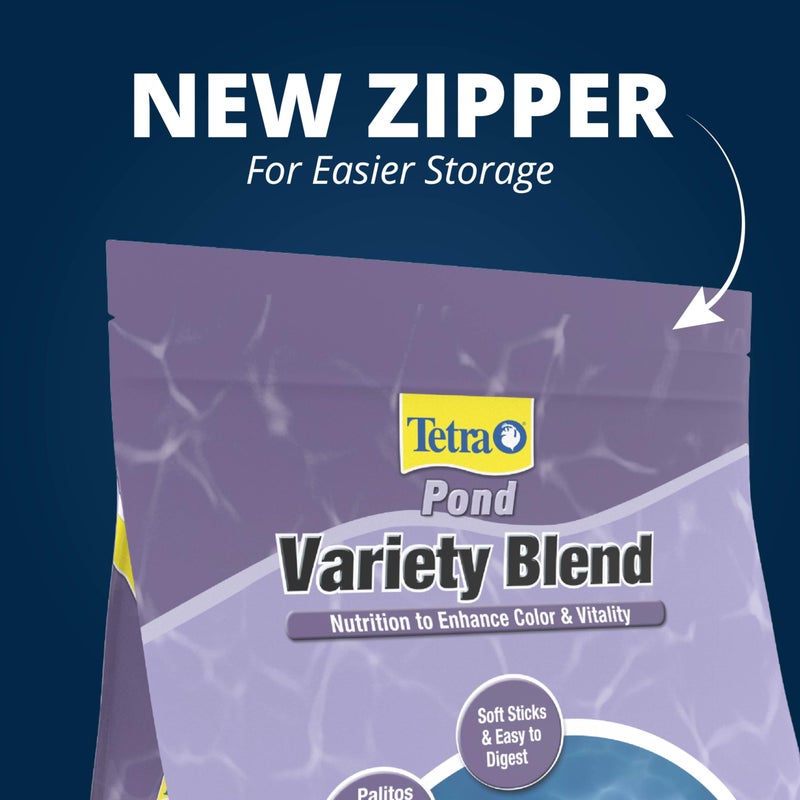 TetraPond Variety Blend, Pond Fish Food, for Goldfish and Koi Yellow 2.25 Pound (Pack of 1) - Image 4