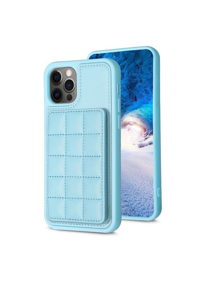 Zaboon Case For iPhone 12 / 12 Pro Grid Card Slot Holder Phone Case - Image 1