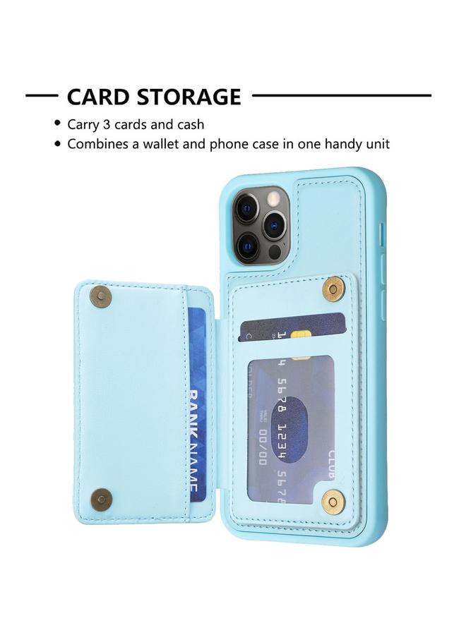 Zaboon Case For iPhone 12 / 12 Pro Grid Card Slot Holder Phone Case - Image 4