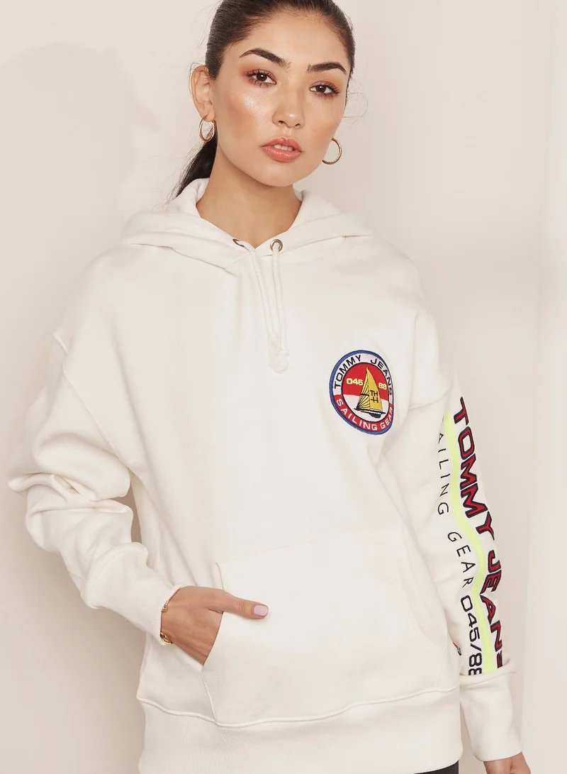 TOMMY JEANS TJW 90s Capsule Logo Hoodie