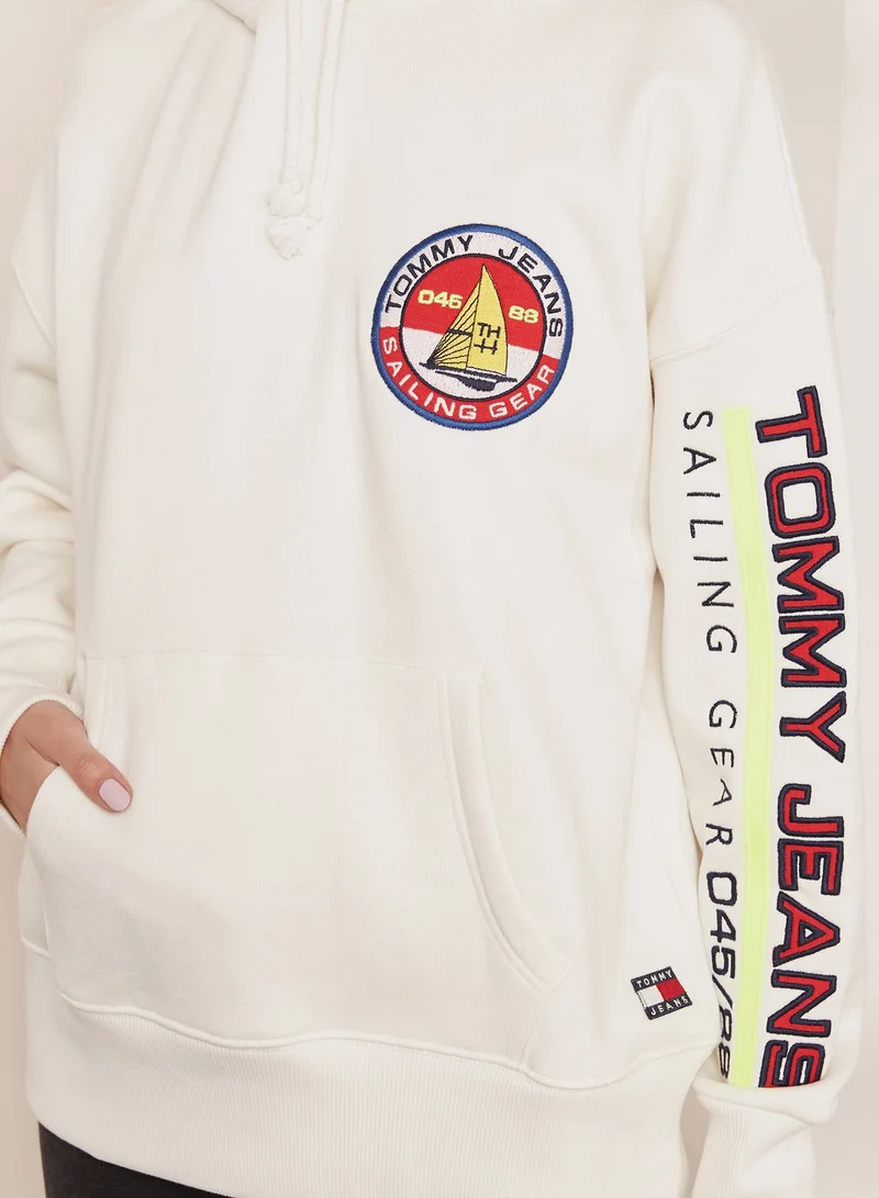 TOMMY JEANS TJW 90s Capsule Logo Hoodie
