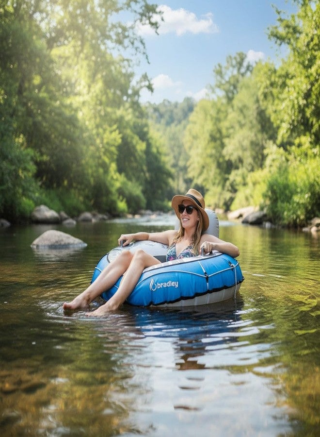 Bradley Heavy Duty River Tube Cover Only - Made in USA - Fits Intex River Run I & Most 53” Inflatable River Tubes - Commercial Grade Canvas Float Cover for River Floating & Rafting - Image 5